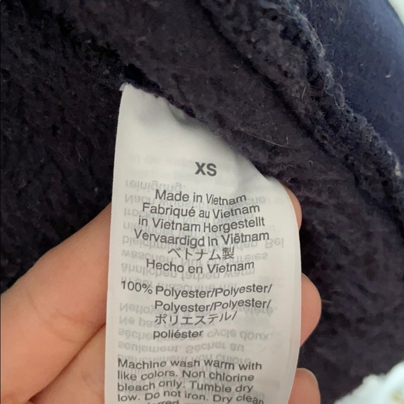 J.CREW fleece zip up sweater - Picture 4 of 5